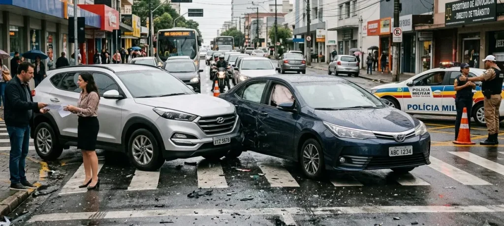 advogado acidente de trânsito MG